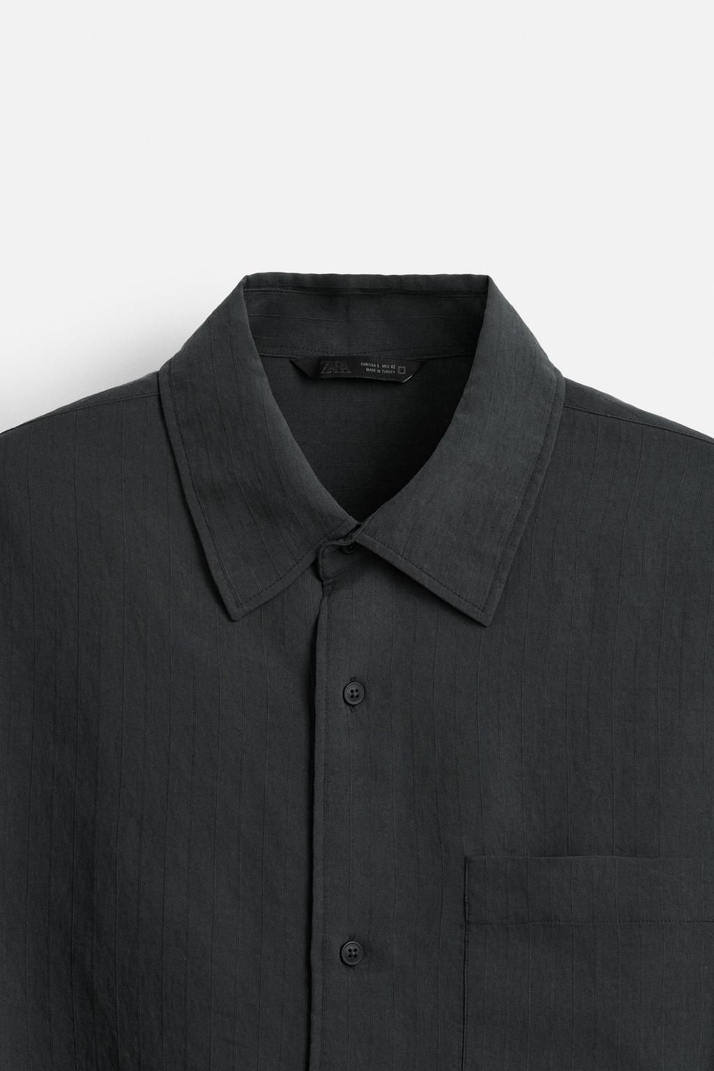 FLOWING SHIRT WITH POCKET - Zara фото 28