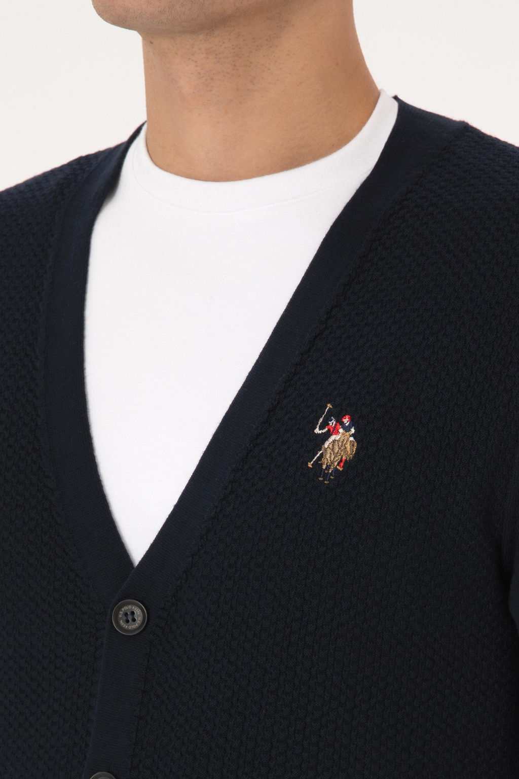 Erkek Lacivert Basic Triko H_rka - U.s. polo assn фото 7