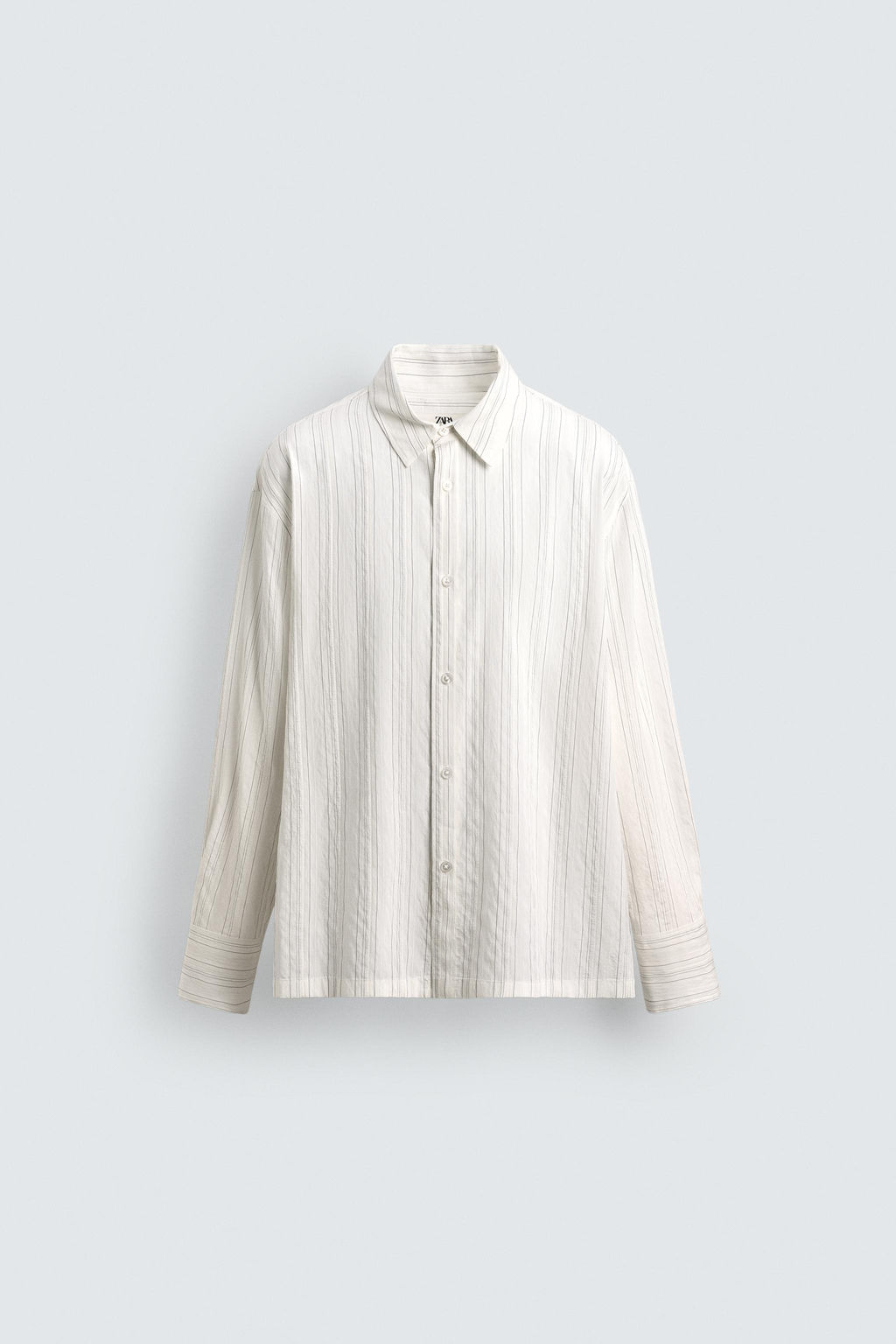 STRIPED FLOWING SHIRT