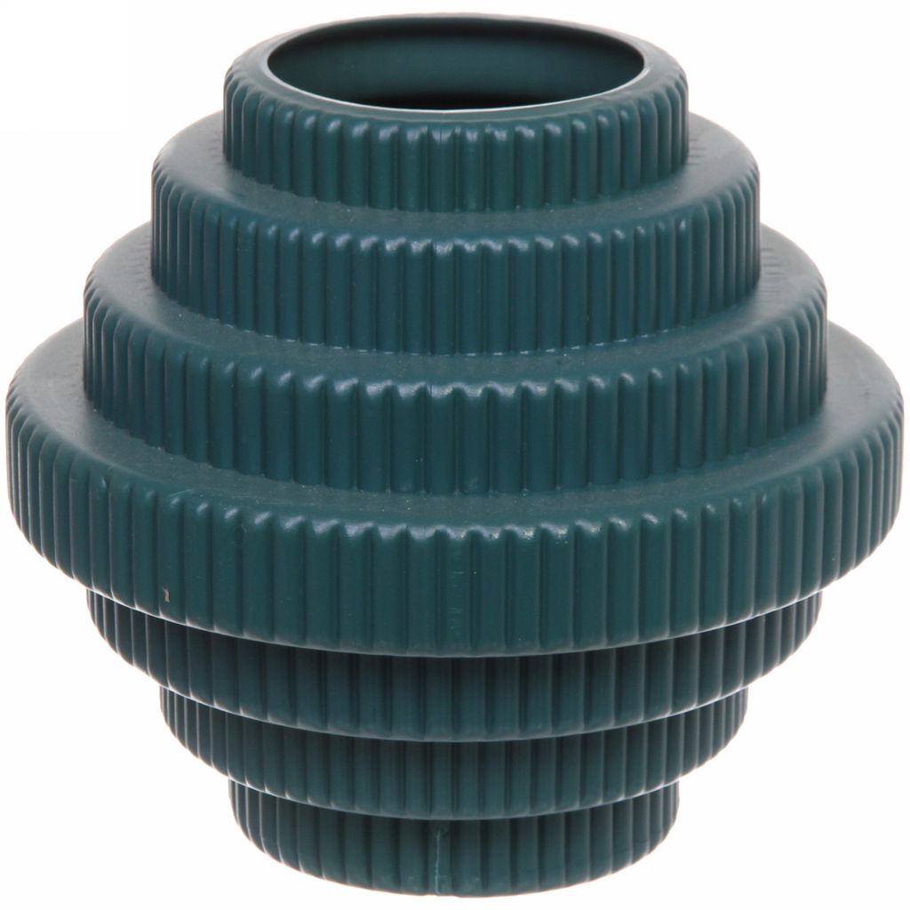 Цена за 4 шт. Ваза из пластика "Marlen-Портофино" 0,5л 15*8,3см цвет морская волна