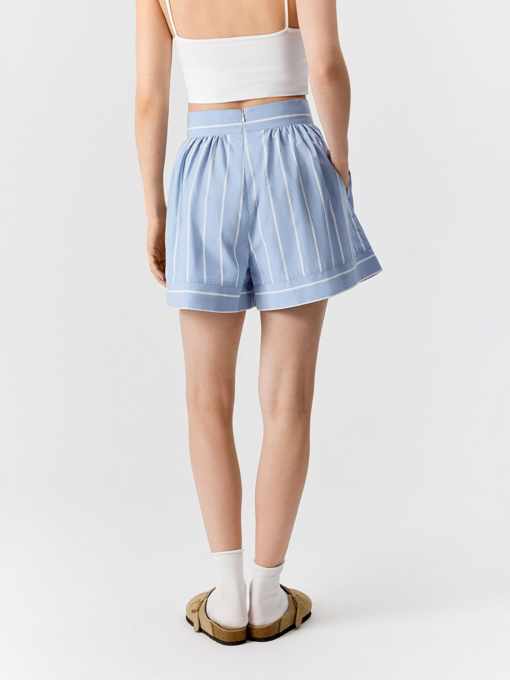 CONCEPT CLUB / Шорты жен. Austa_shorts синяя полоска  фото 2