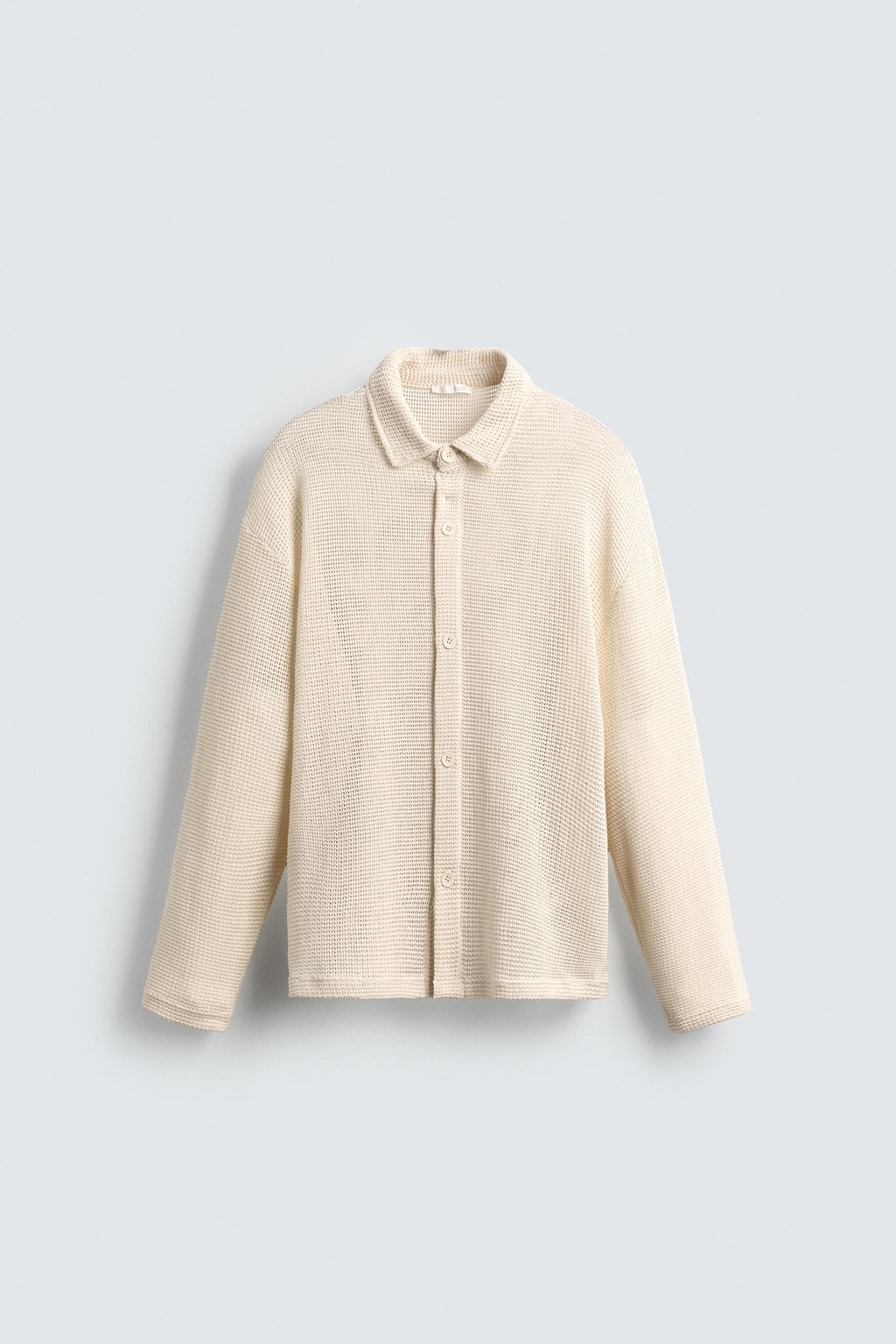 OPEN WEAVE SHIRT - Zara фото 12