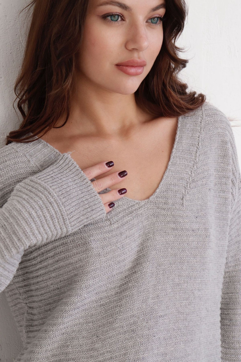 10809 Пуловер серый - Martichelli фото 14