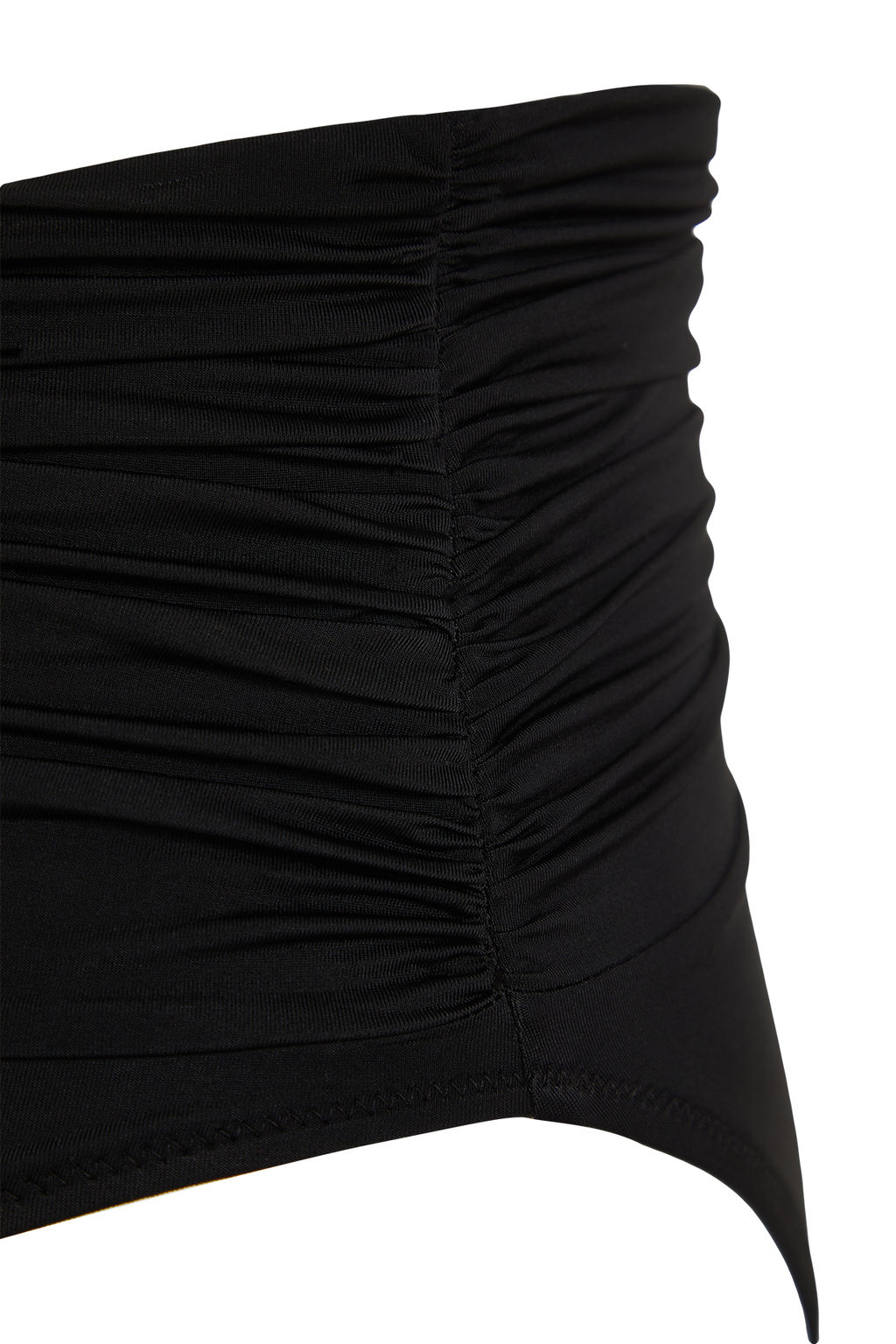 Siyah Toparlay?c? Yuksek Bel Regular Bikini Alt? TBESS24BA00144