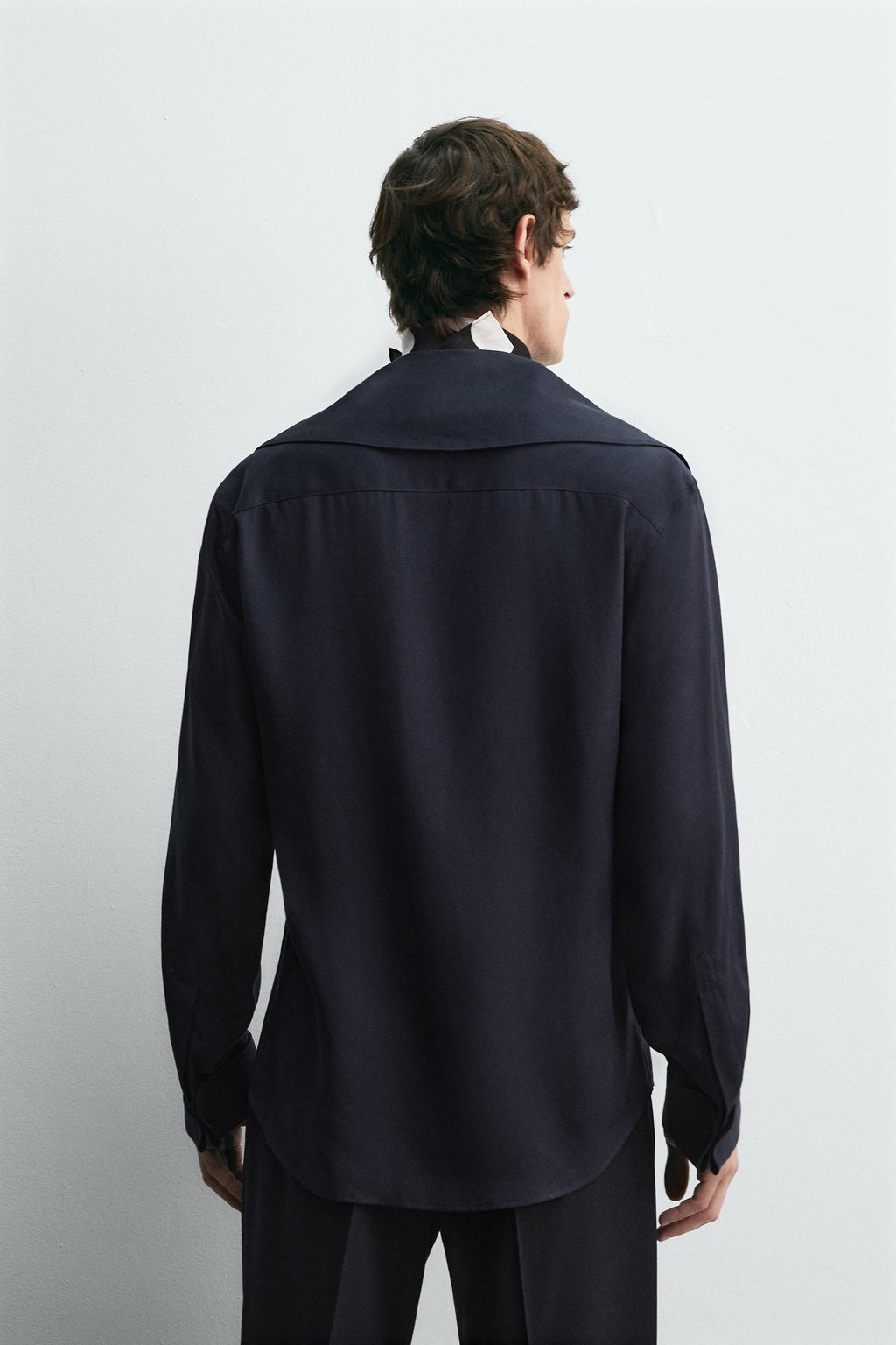 FLOWING SHIRT WITH PETER PAN COLLAR HARRY LAMBERT FOR ZARA X DISNEY  фото 3