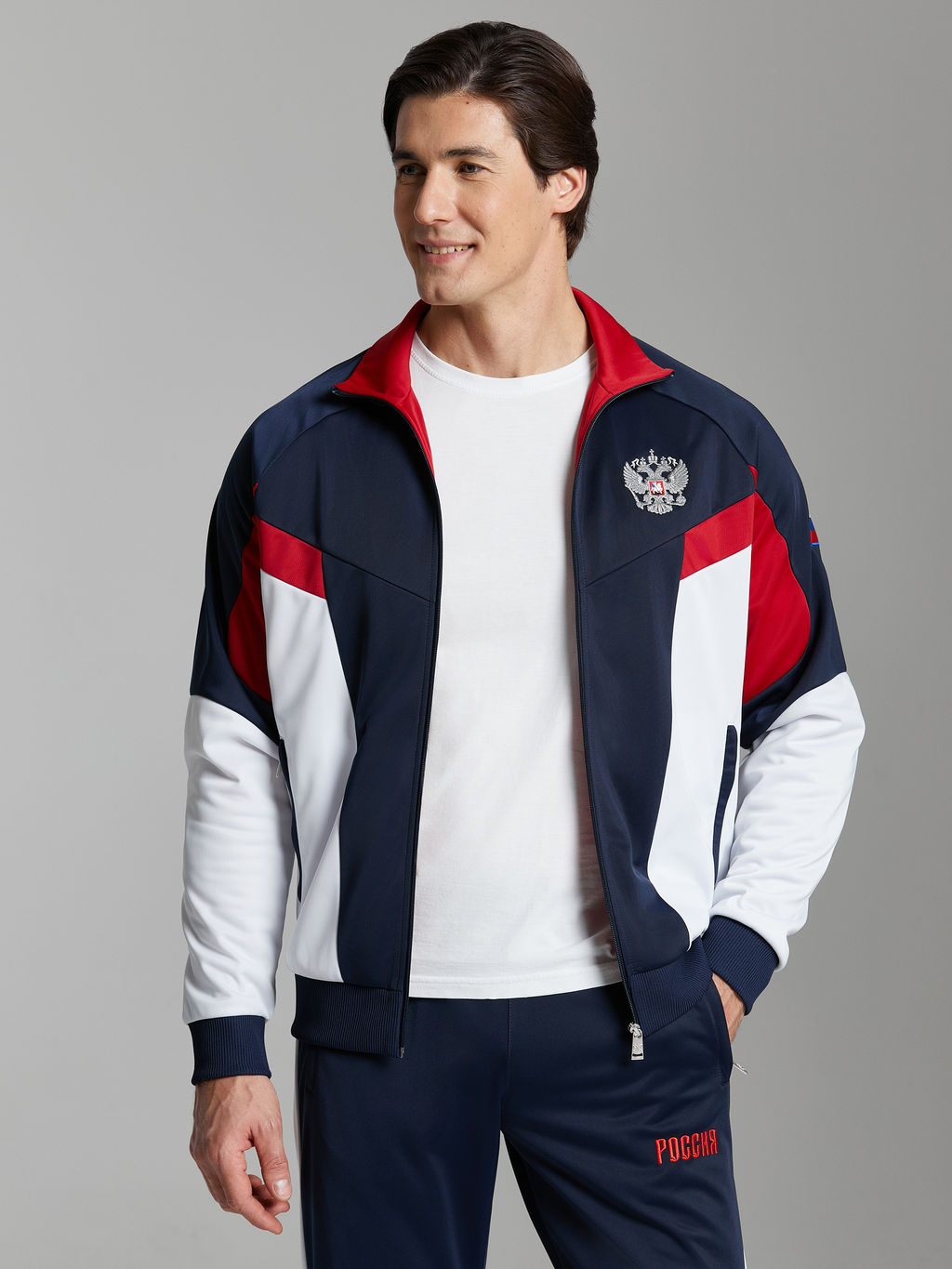 Спортивный костюм мужской RUSSIA 10M-RT-1822
