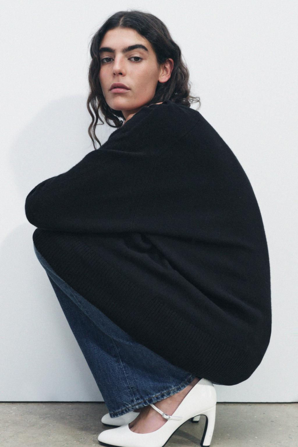 BASIC 100% WOOL SWEATER - Zara фото 14
