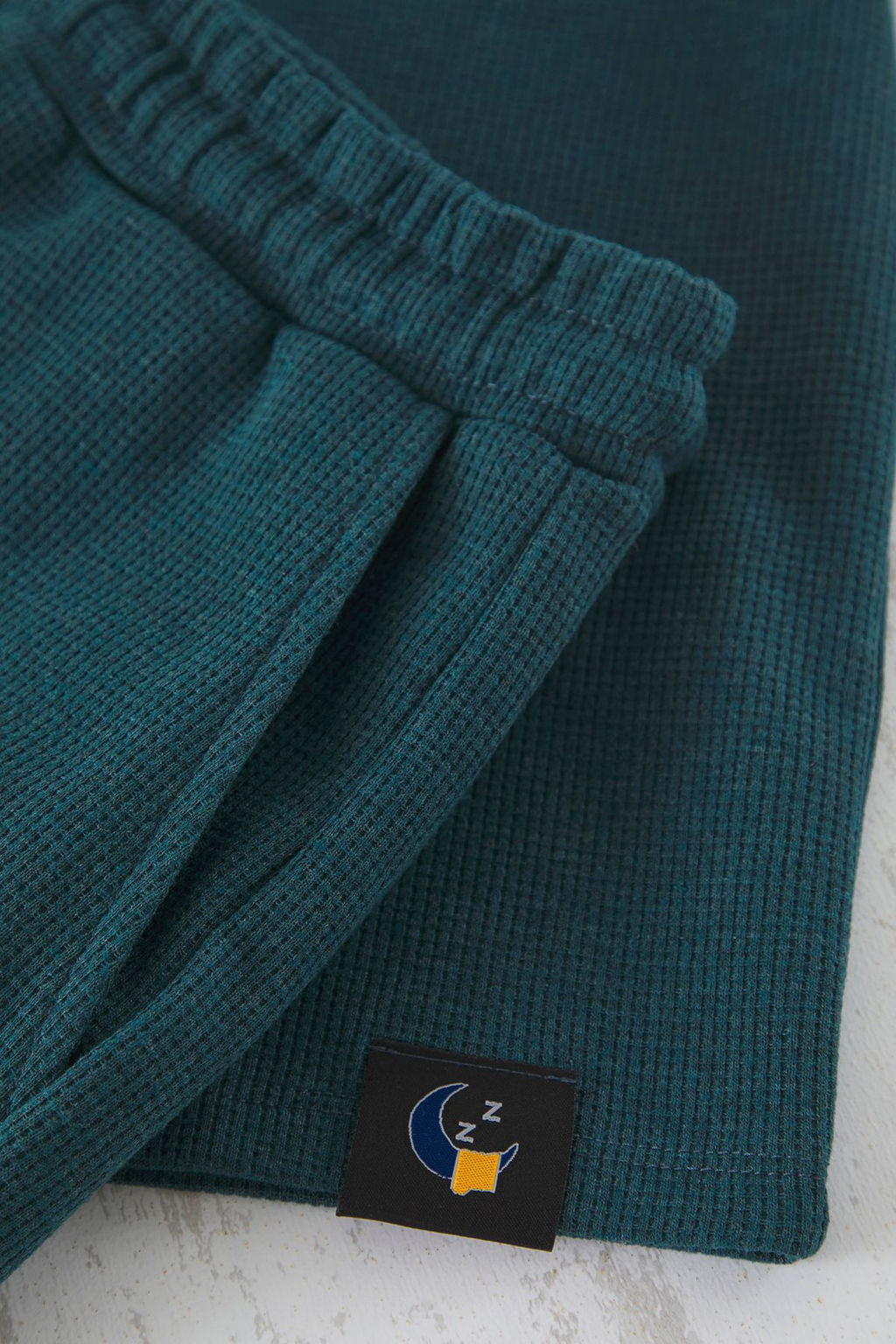 TRENDYOL MAN Siyah Regular Fit Sortlu Pijama Tak?m? TMNSS23PT00036 - Trendyolmilla фото 25