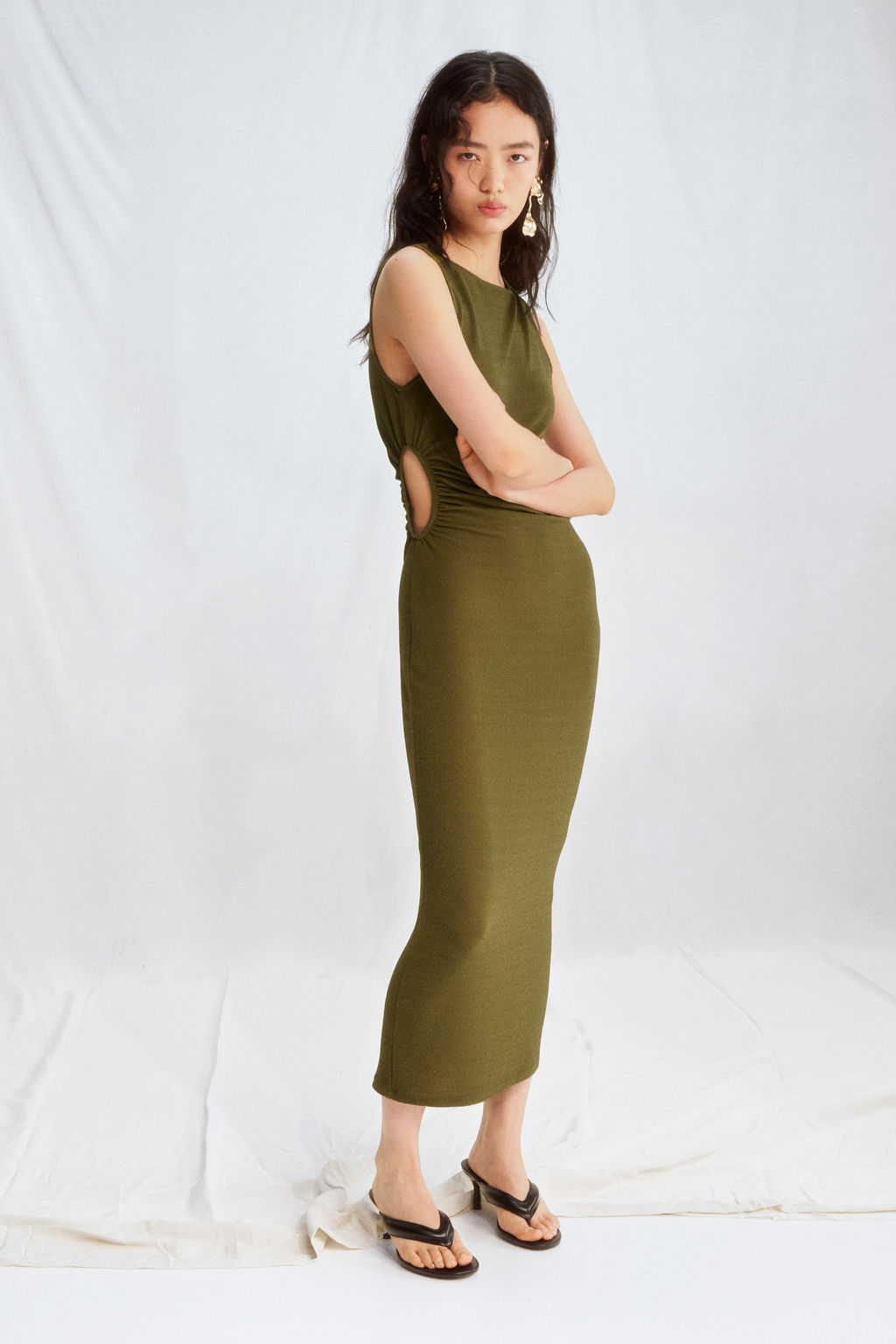 Vestido cut-out brillante - H&m фото 5