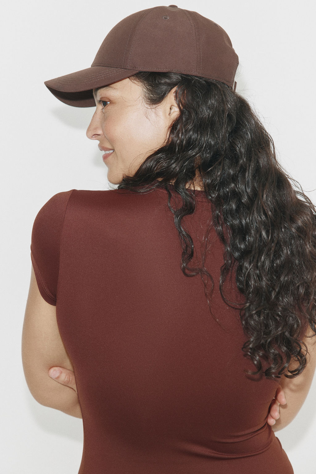 Camiseta entallada de microfibra - H&m фото 10
