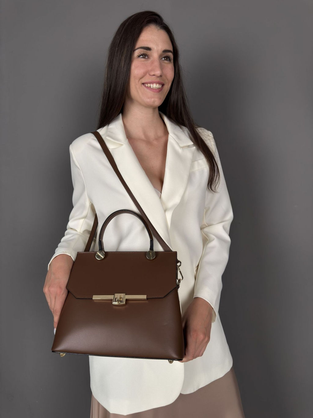 Сумка женская из телячьей кожи