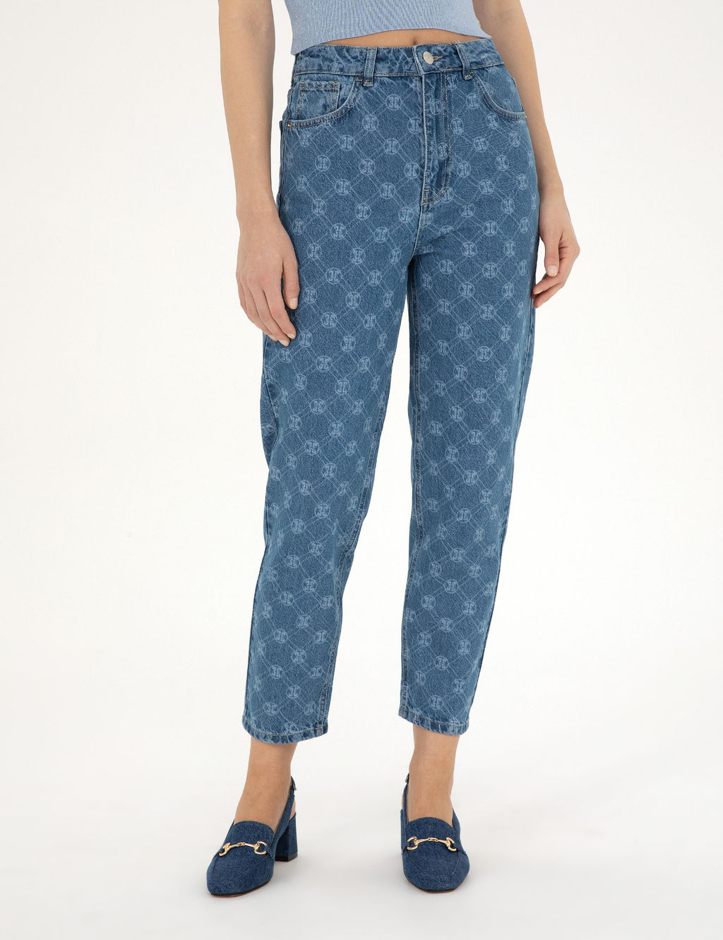 Mavi Mom Fit Jean Pantolon - Pierre cardin фото 2