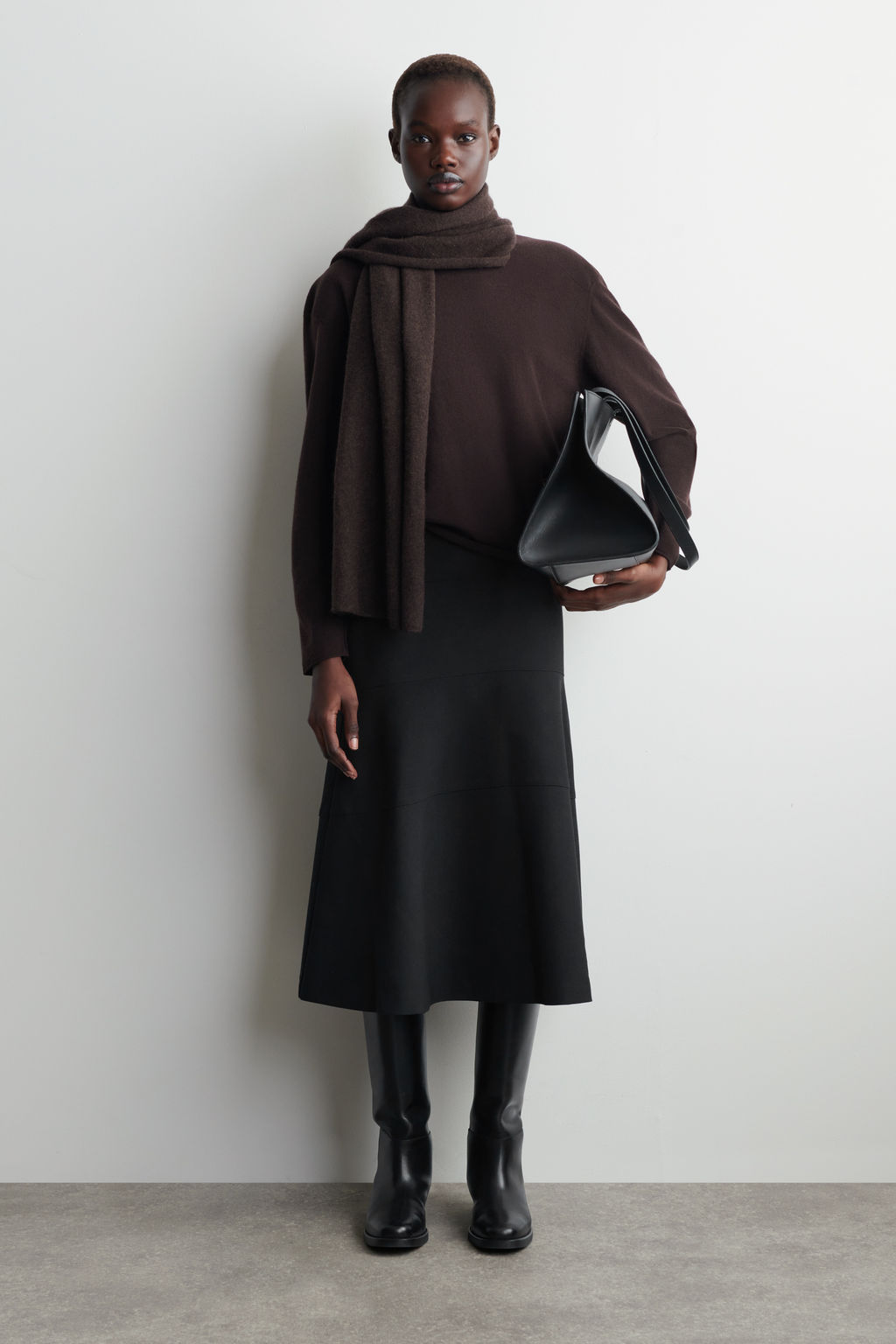 FALDA MIDI EVAS? CURVADA - H&m фото 3
