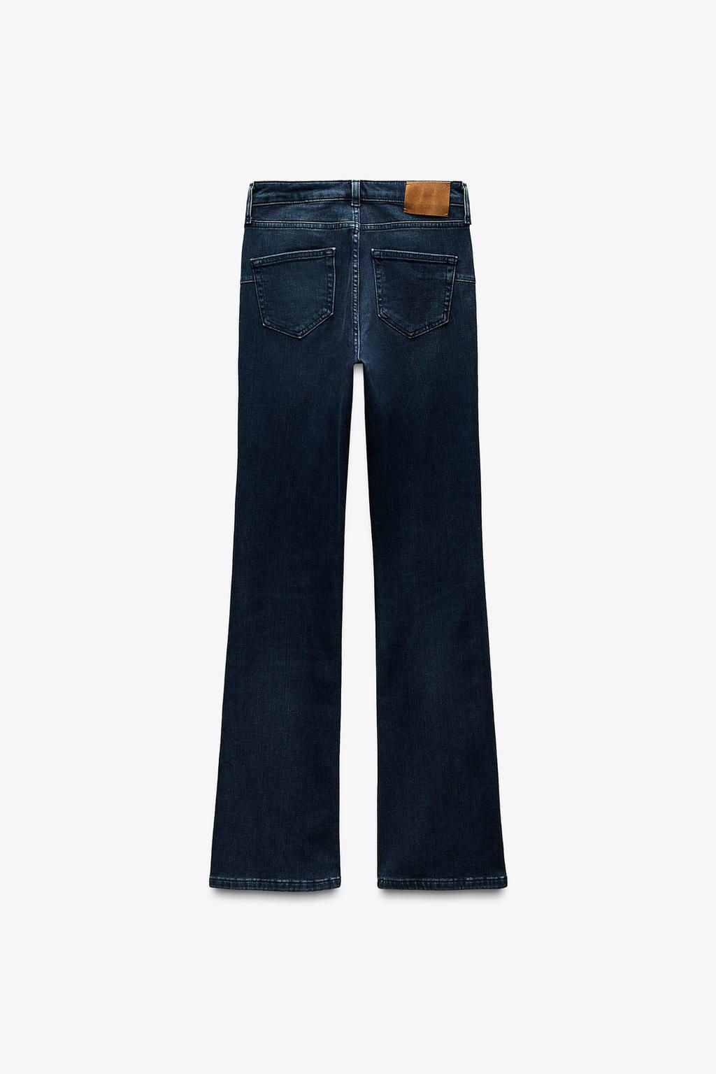 ZW COLLECTION BOOTCUT FULL LENGTH MID-WAIST JEANS - Zara фото 7