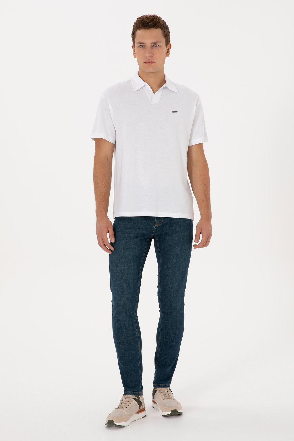 Erkek Beyaz Ti__rt - U.s. polo assn фото 4