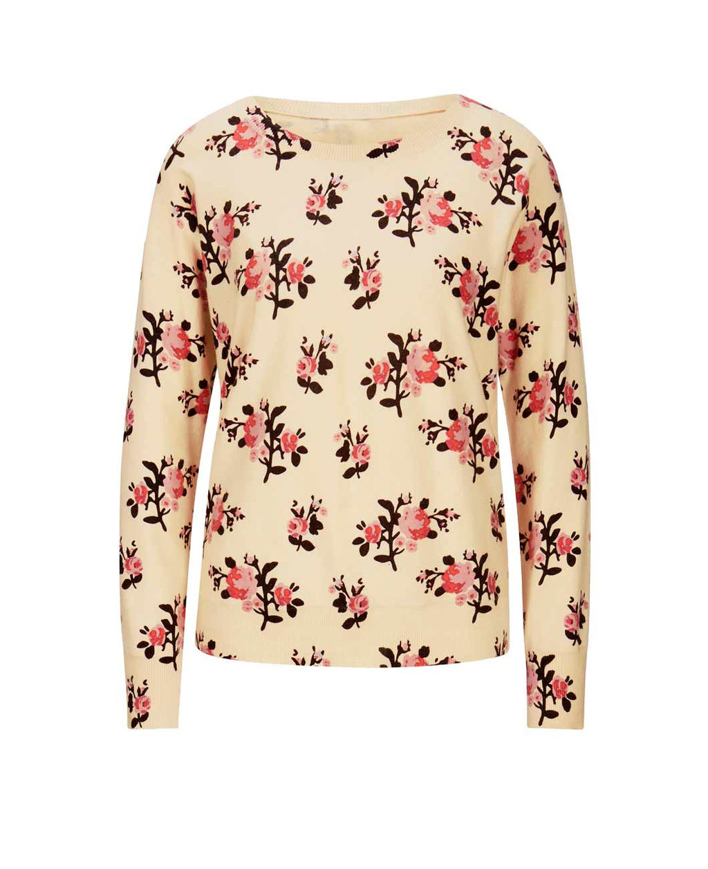 Пуловер, серо-розовый - Linea tesini фото 2