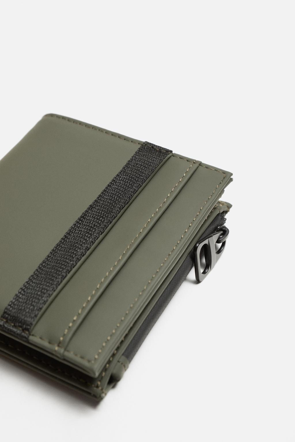 RUBBERISED WALLET WITH COIN PURSE - Zara фото 6