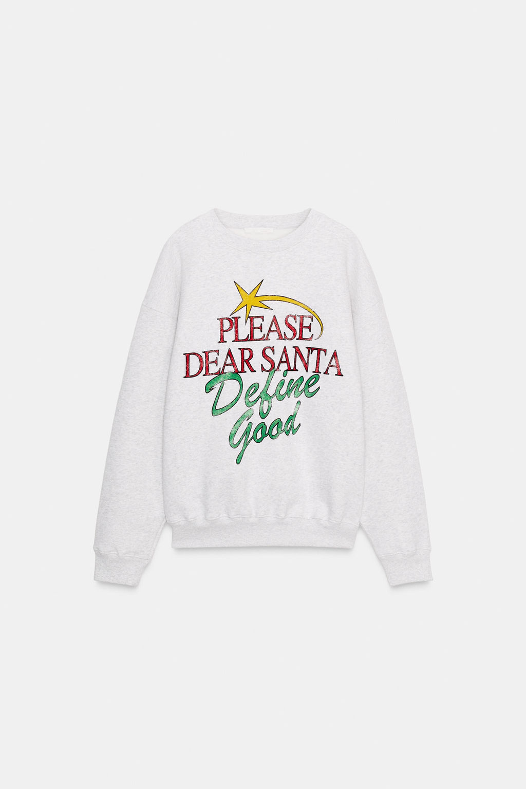 CHRISTMAS SLOGAN SWEATSHIRT - Zara фото 2