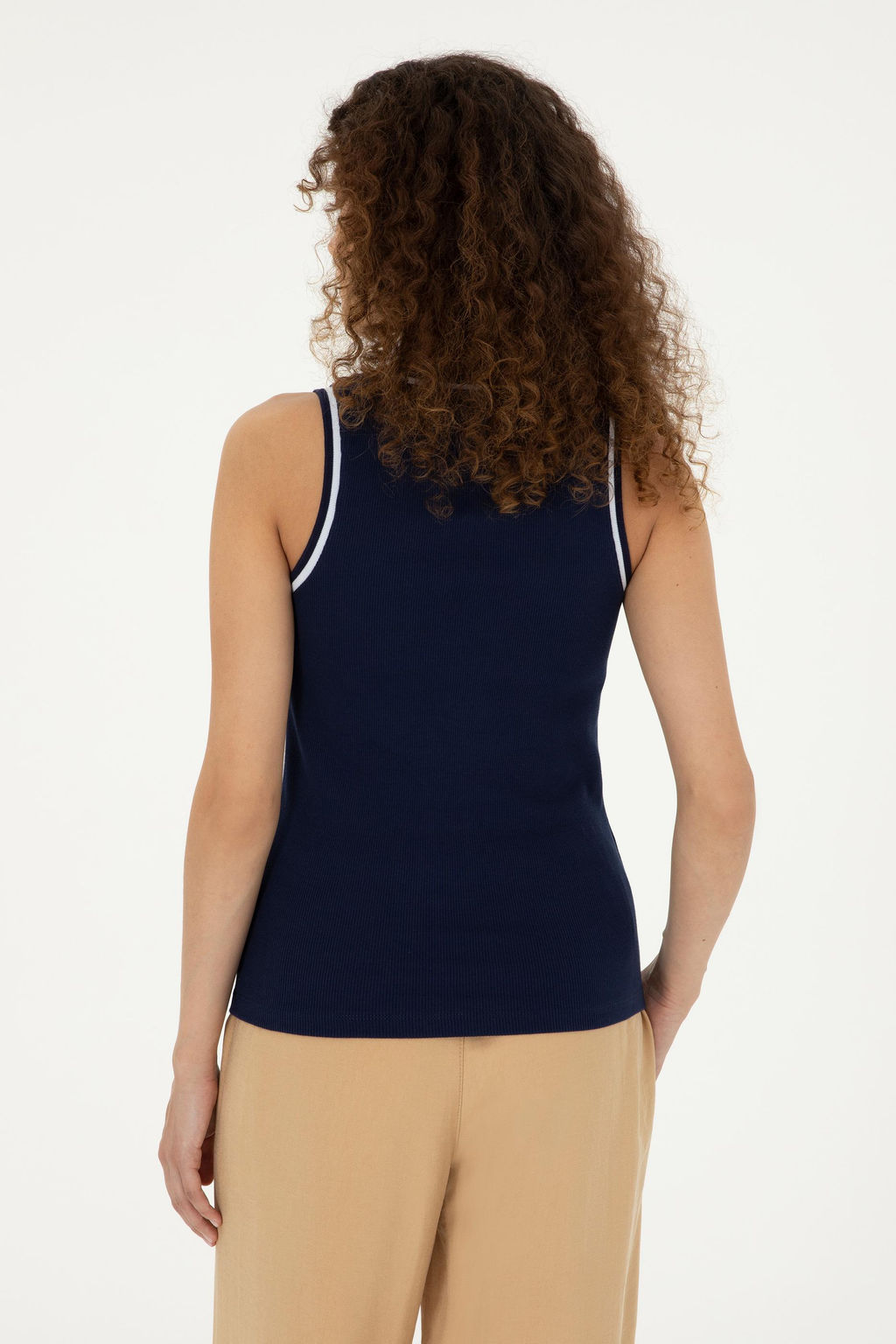 U. S. Polo Assn / Женская темно-синяя футболка - U.s. polo assn фото 12