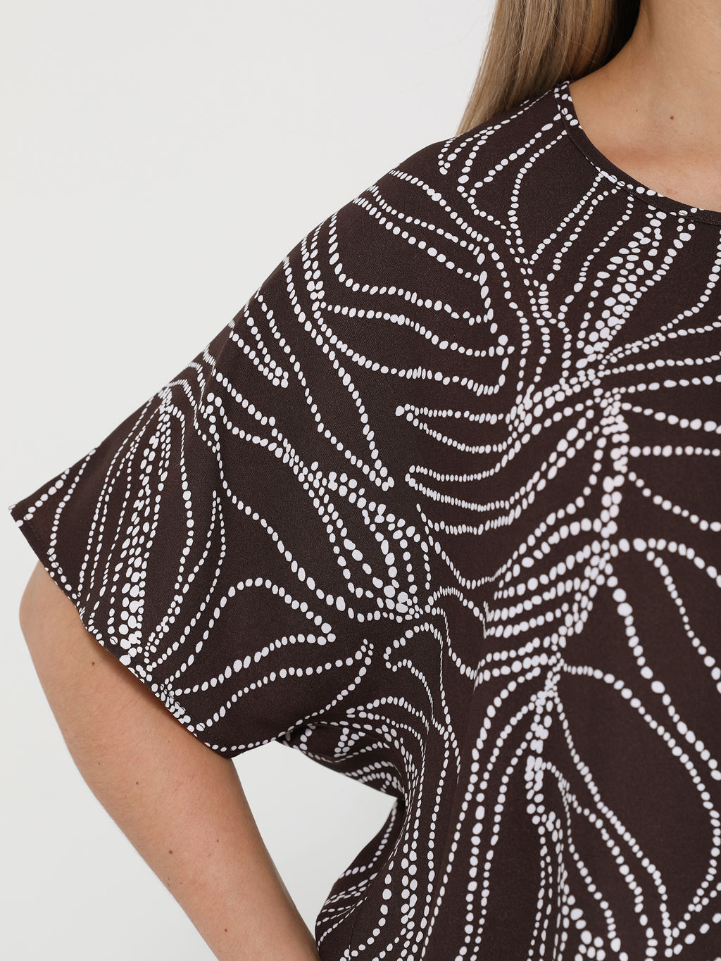 Блузка вискозная(сингапур) - Dora фото 36