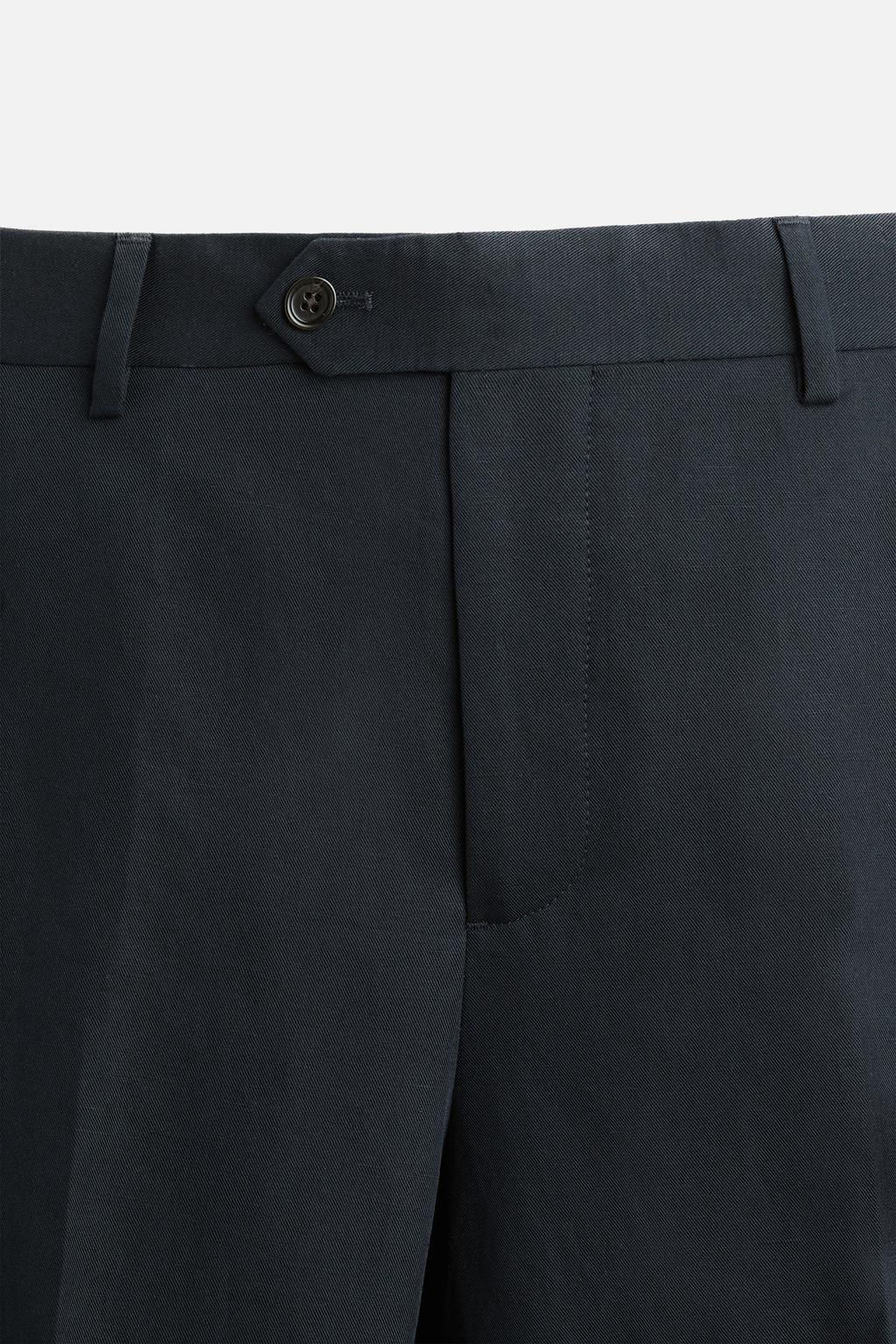 LINEN - COTTON SUIT TROUSERS - Zara фото 8