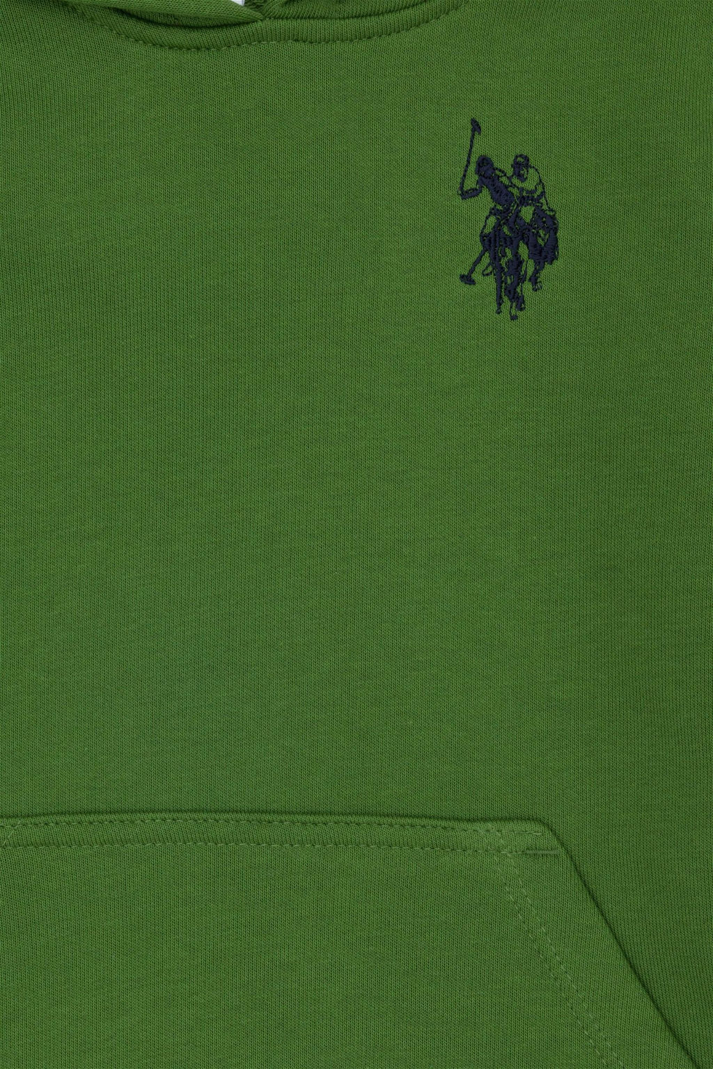 Зеленая базовая толстовка для мальчика - U.s. polo assn фото 3