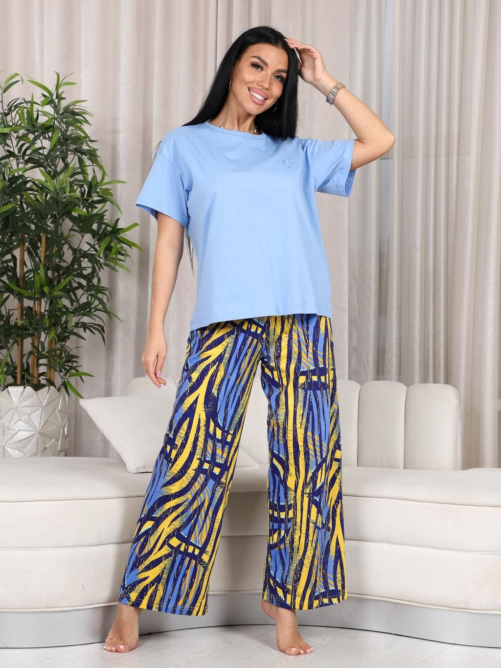 IV-CAPRIZ Ван Лобелия - пижама из хлопка  фото 10