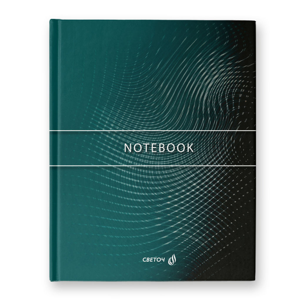 Светоч Бизнес-блокнот, глянцевая ламинация, 80ББТ5_4_5_1 A5+ 80 л. 22 шт. клетка Надёжность 000939