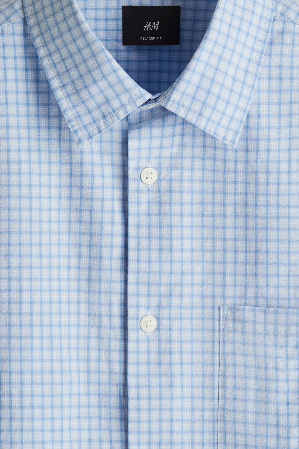 Camisa de manga corta Relaxed Fit - H&m фото 7