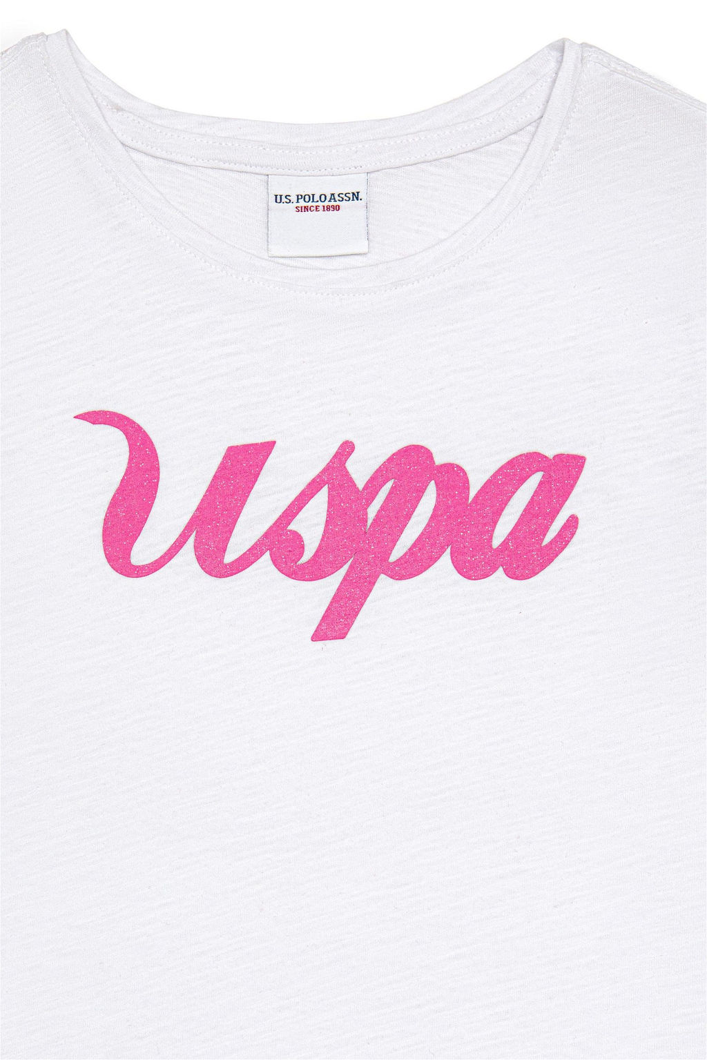 Белая футболка для девочки Неожиданная скидка в корзине - U.s. polo assn фото 3