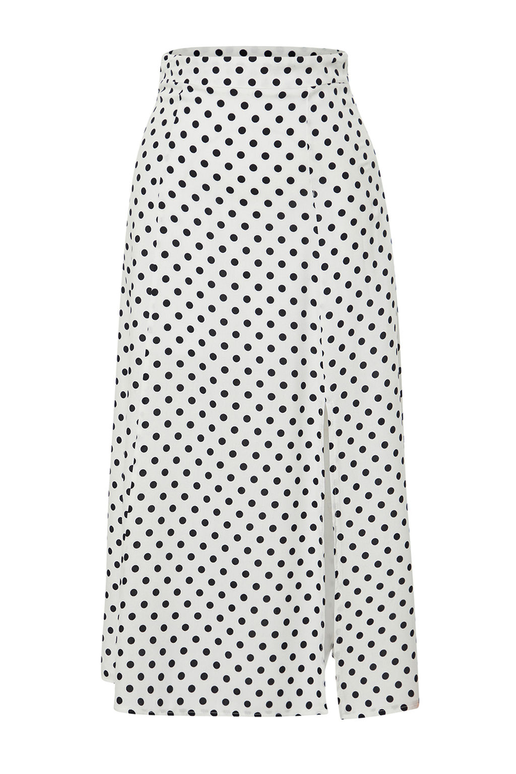 TRENDYOLMILLA Koyu Lacivert Desenli Y?rtmac Detayl? Viskon Midi Dokuma Etek TWOAW20ET0205 фото 6