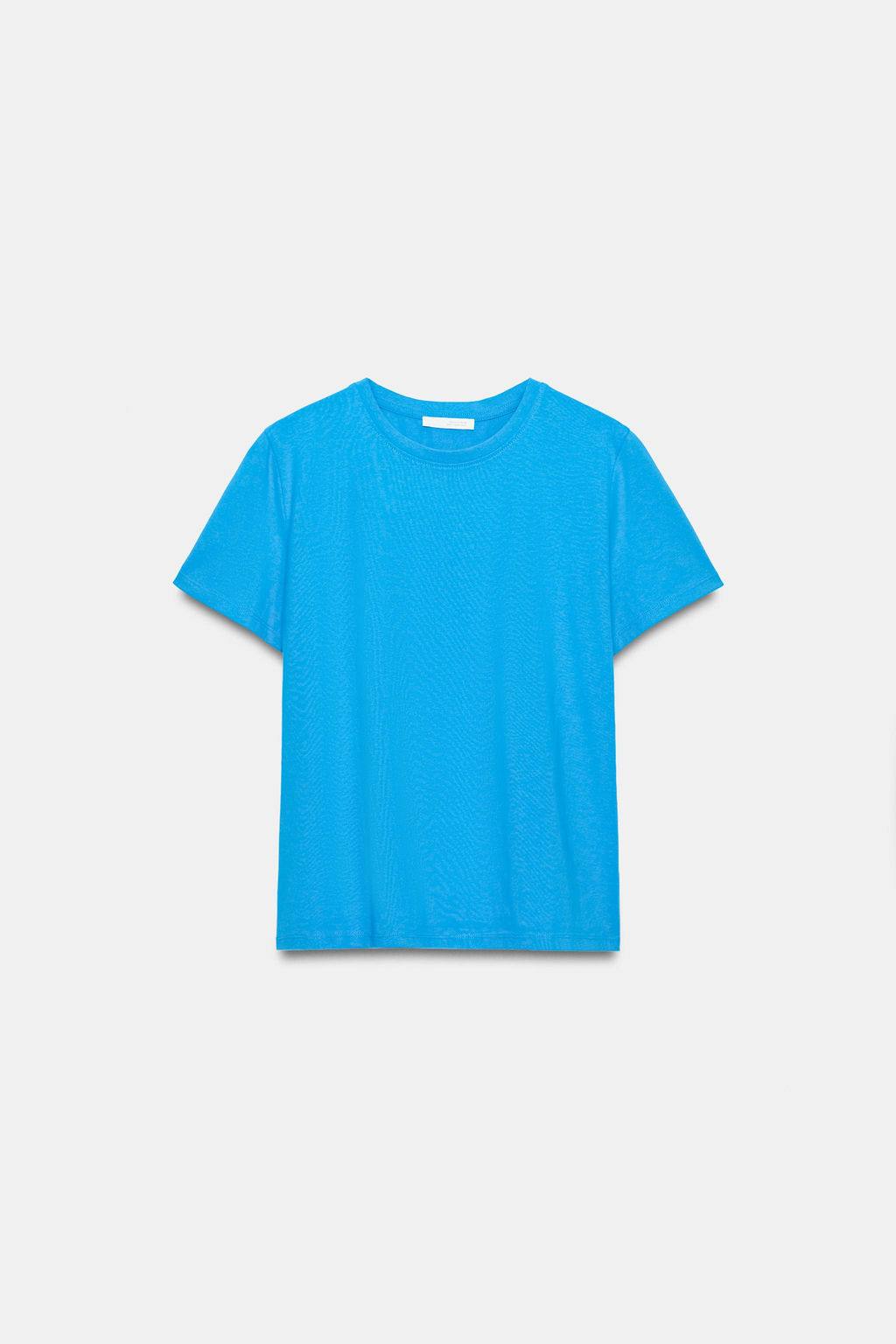 CAMISETA R?STICA ALGOD?N / Azul - Zara фото 10