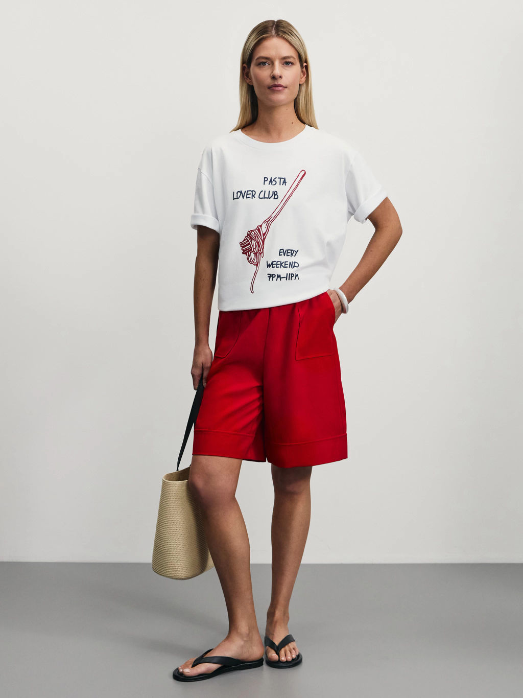 Футболка оверсайз с принтом / Zarina  фото 3