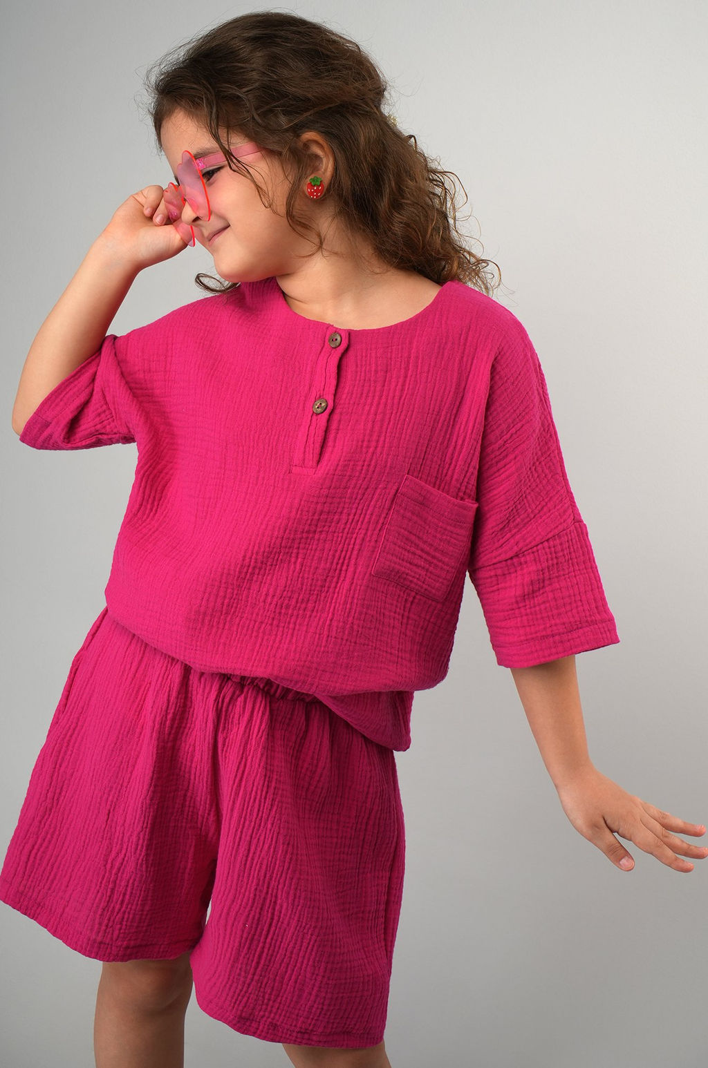 Костюм для девочки из муслина Happyfox - Happy fox фото 3