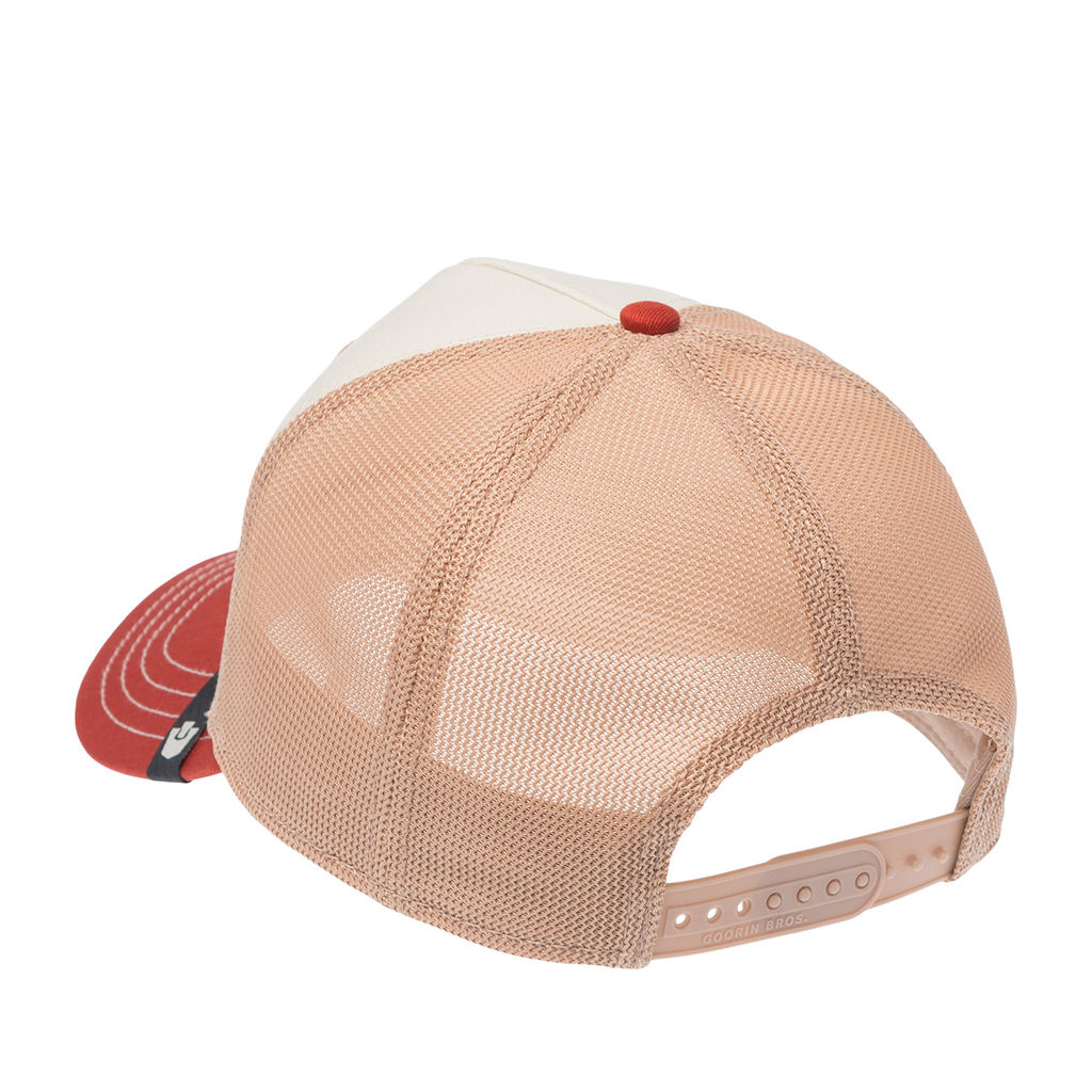 Бейсболка GOORIN BROTHERS арт. 101-2345 (кирпичный /кремовый)  фото 3
