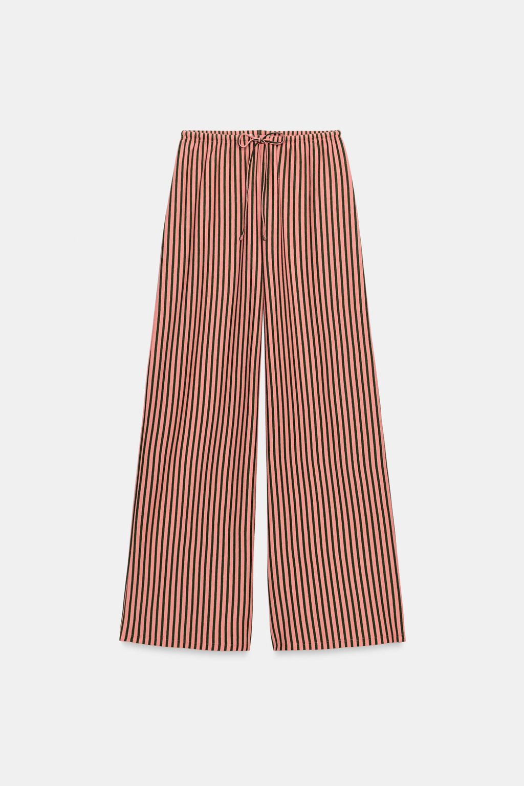 PANTAL?N RAYAS CON LINO / Estampado - Zara фото 6
