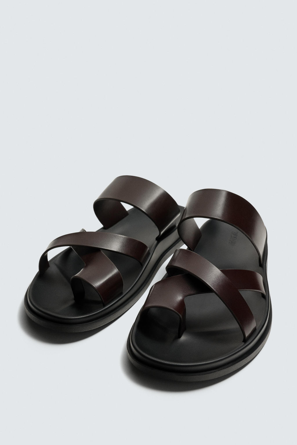 SANDALIA TIRAS / Rojo Burdeos