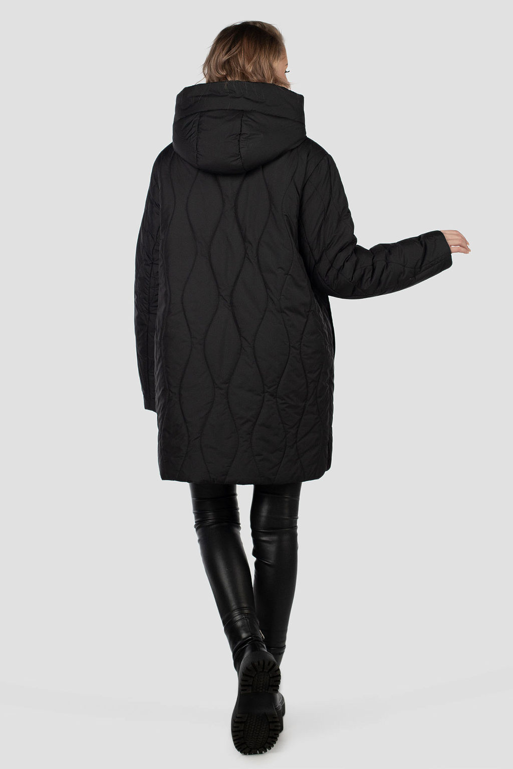 05-2235 Куртка женская зимняя (шерстепон 250) - El podio фото 6