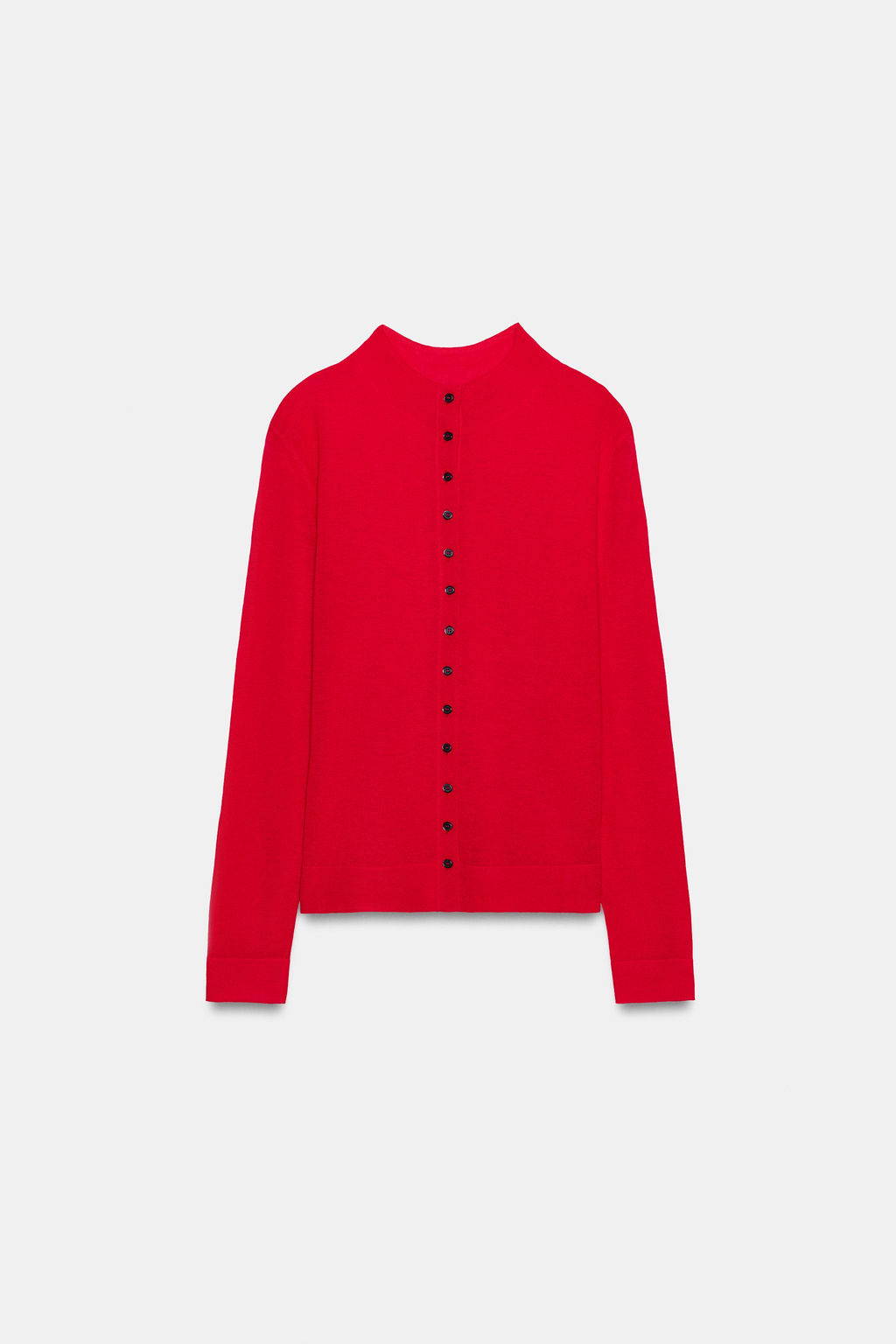 CHAQUETA PUNTO EXTRAFINO / Rojo - Zara фото 6