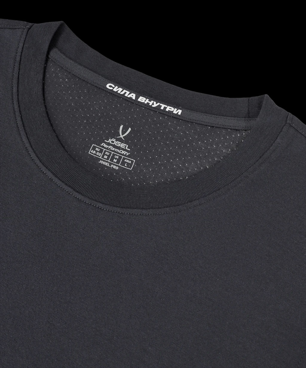 Майка тренировочная JOGEL DIVISION PerFormDRY Training CVC 98, темно-серый  фото 5