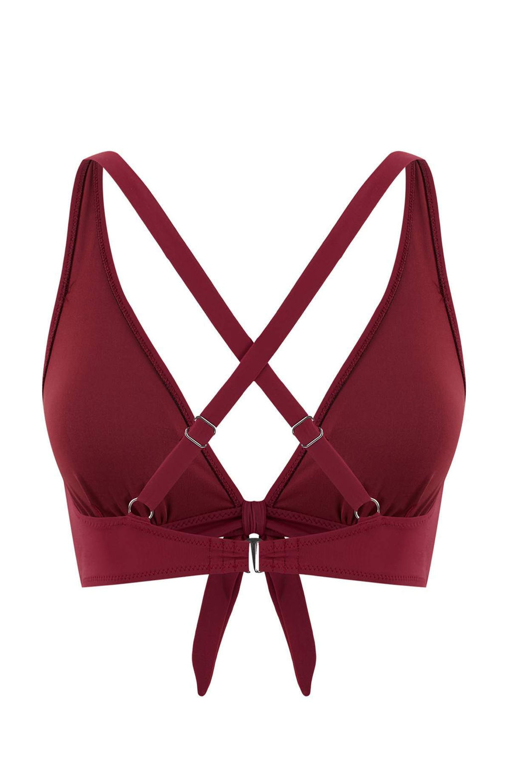 Siyah Ucgen Fiyonklu S?rt Detayl? Kapl? Bikini Ustu TBESS26BU00006 - Trendyolmilla фото 9