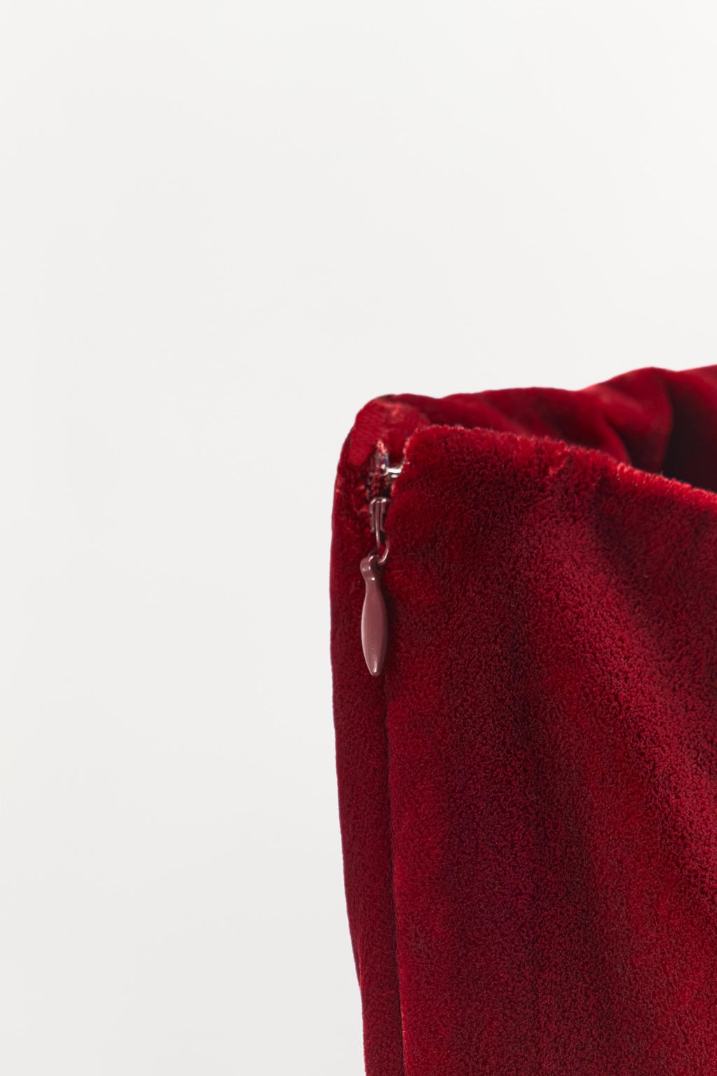 LIMITED EDITION VELVET BANDEAU DRESS