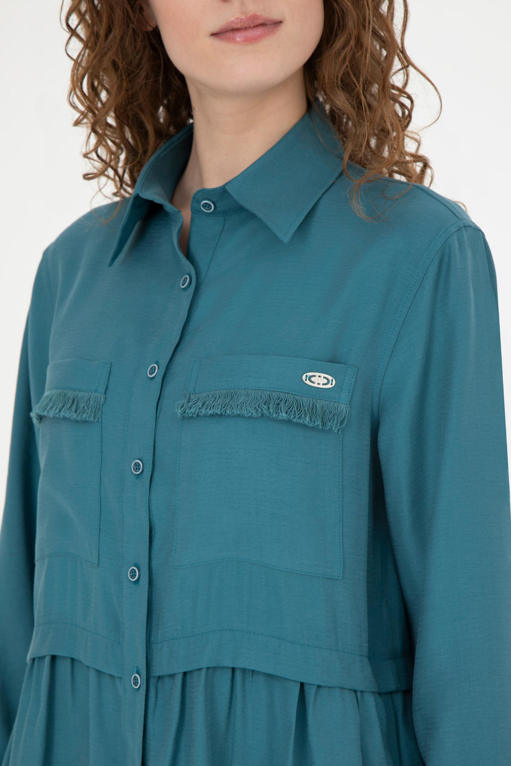 Женская рубашка Petrol с длинным рукавом - U.s. polo assn фото 14