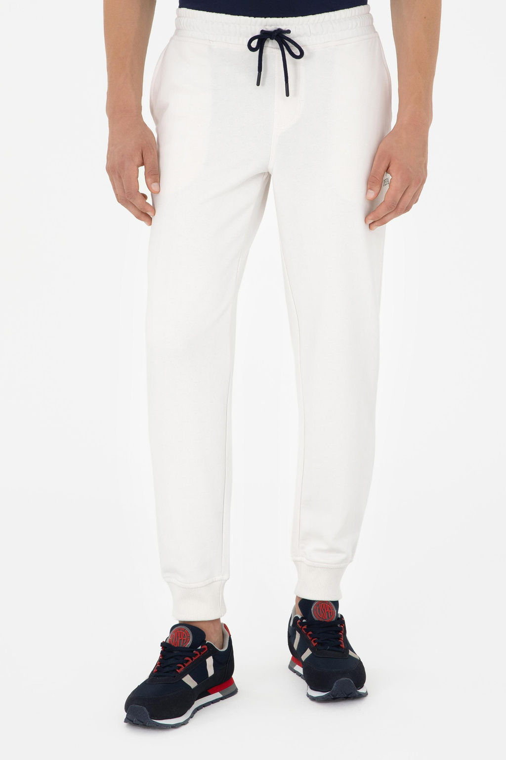 Мужские спортивные штаны цвета экрю Неожиданная скидка в корзине - U.s. polo assn фото 2