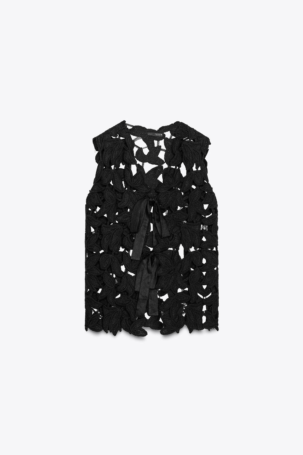ZW COLLECTION CROCHET WAISTCOAT - Zara фото 2