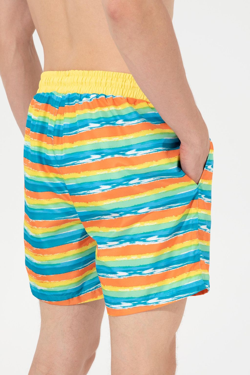 U. S. Polo Assn Мужские голубые шорты для плавания - U.s. polo assn фото 4