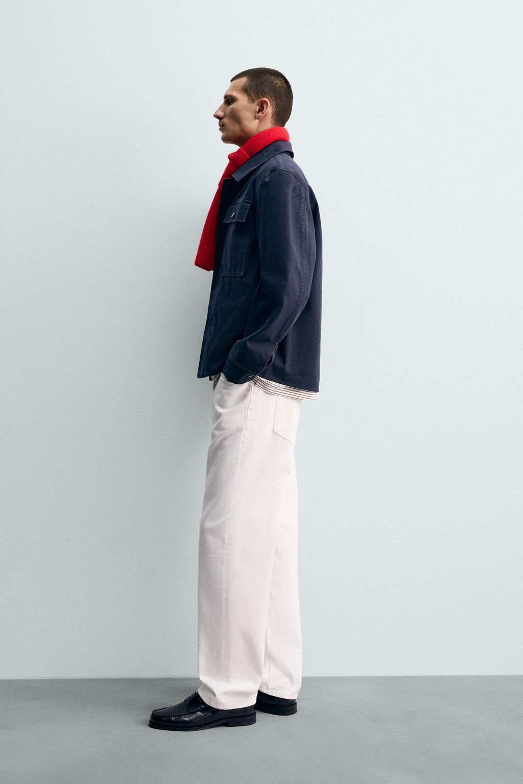 CANVAS POCKET OVERSHIRT
