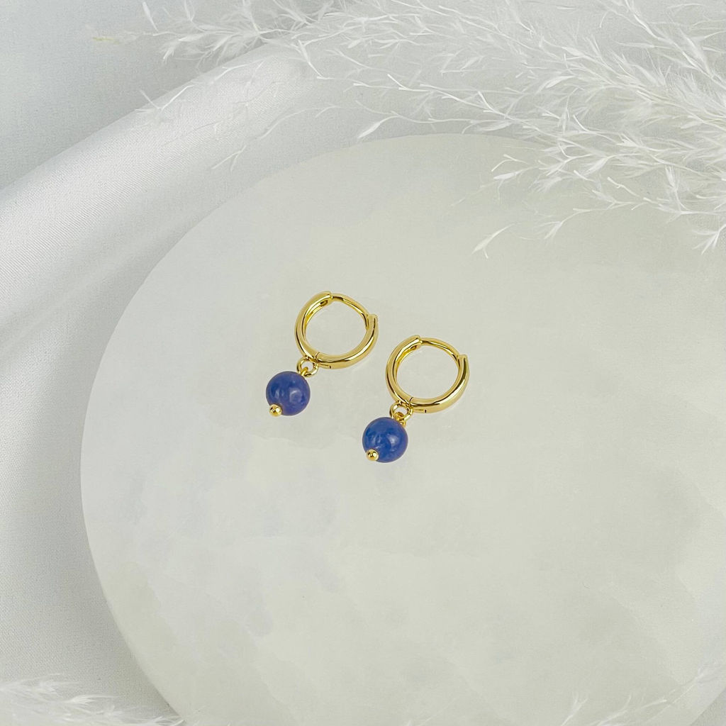 Серьги из Танзанита - Радуга самоцветов фото 2