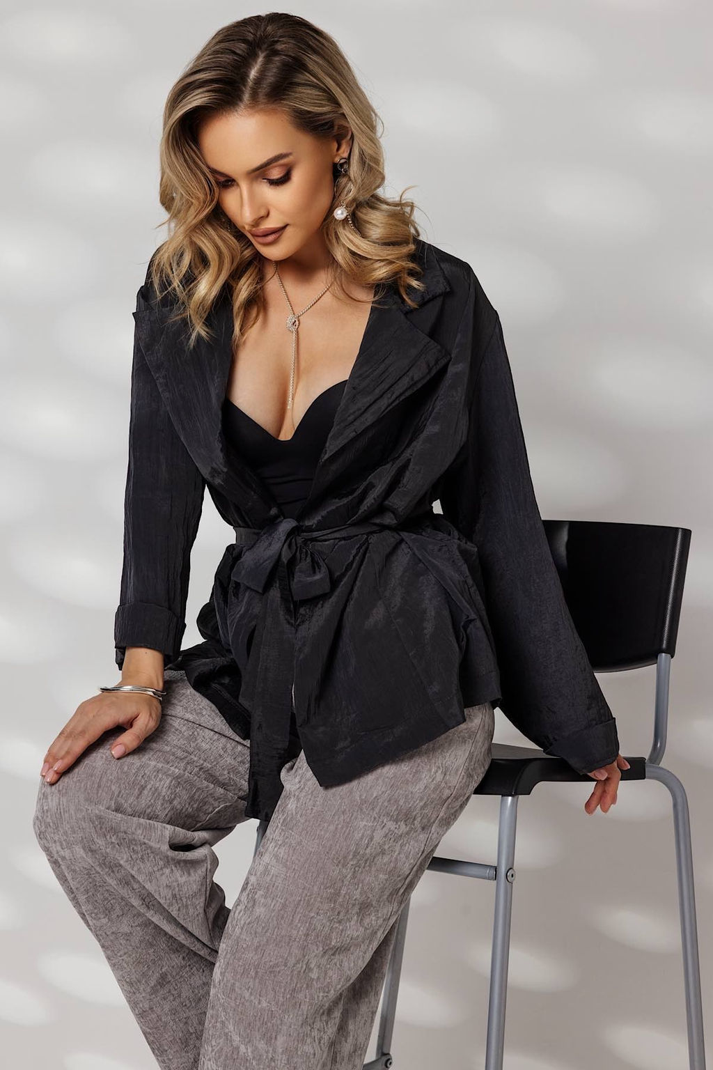 Брюки женские 195/03/Серый - Rise фото 5