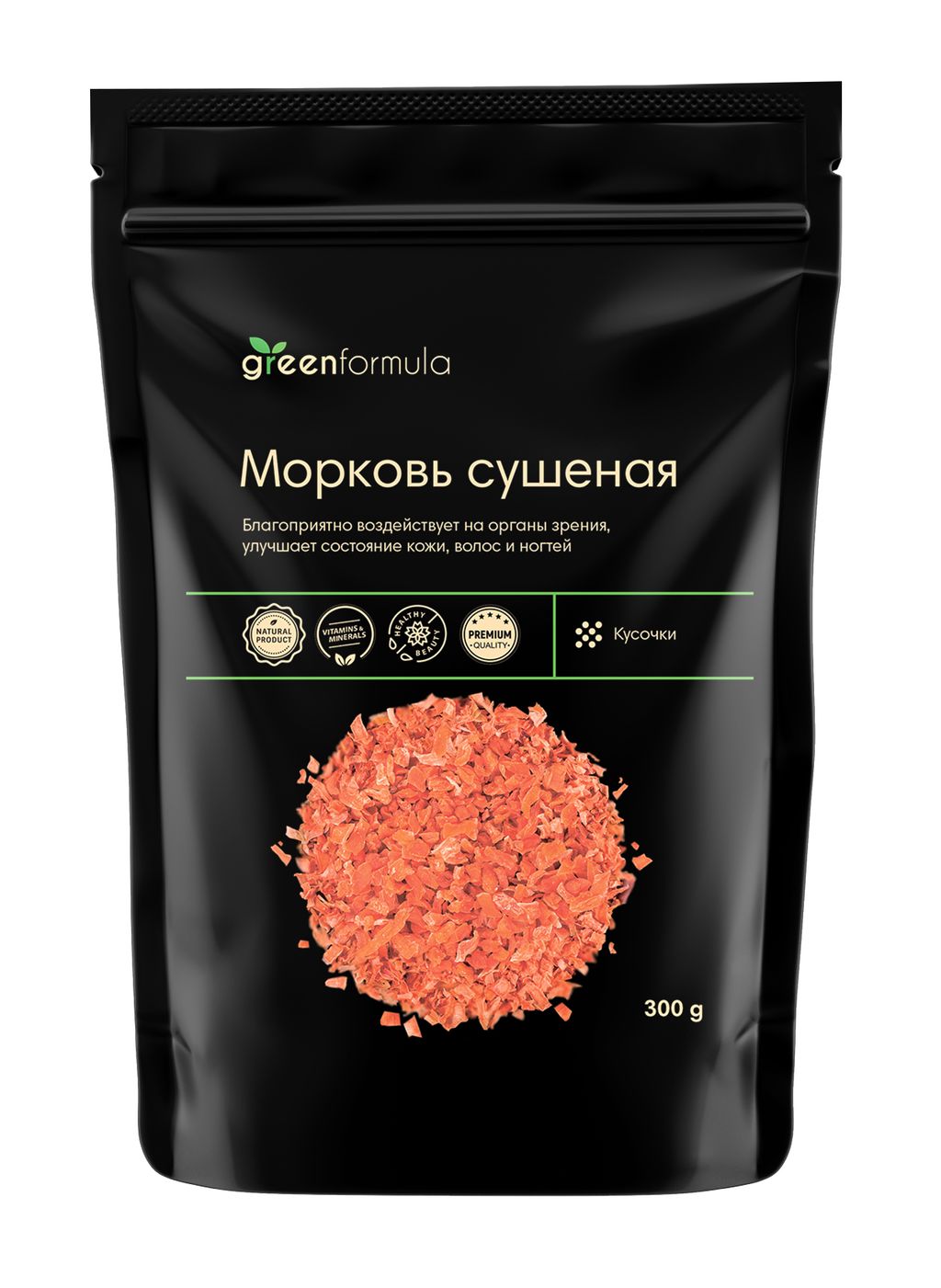 GF Морковь сушеная 300 гр - Greenformula фото 2